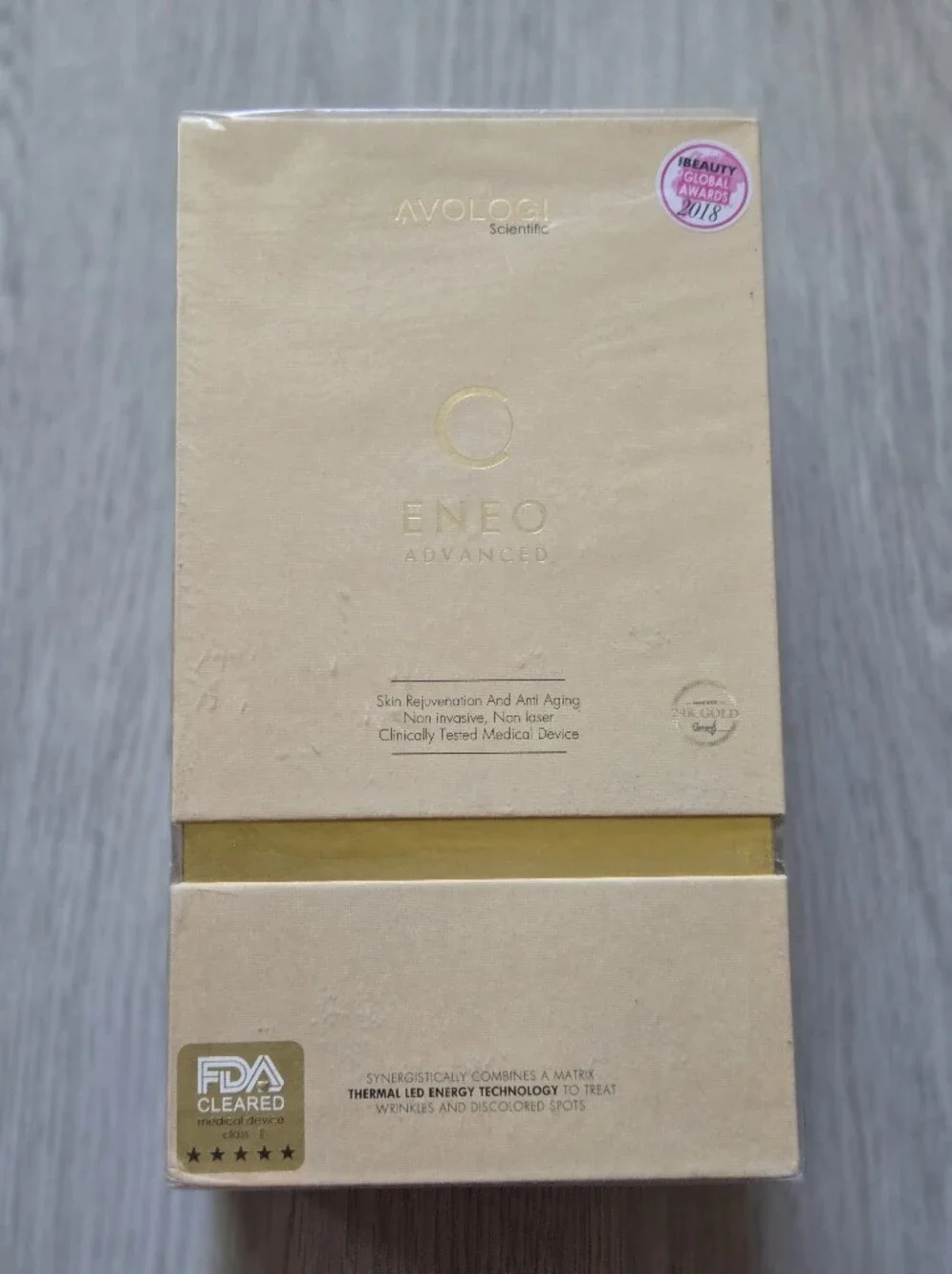 Avologi ENEO Advanced Skin Rejuvenation Device - Gold Beige